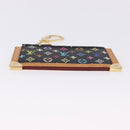 LOUIS VUITTON Monogram Multicolor Pochette Cles Purse Black M13664 Auth BA14342V-7