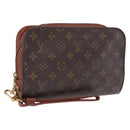 LOUIS VUITTON Monogram Orsay Clutch Bag M51790 LV Auth BA14345-1