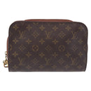 LOUIS VUITTON Monogram Orsay Clutch Bag M51790 LV Auth BA14345-13