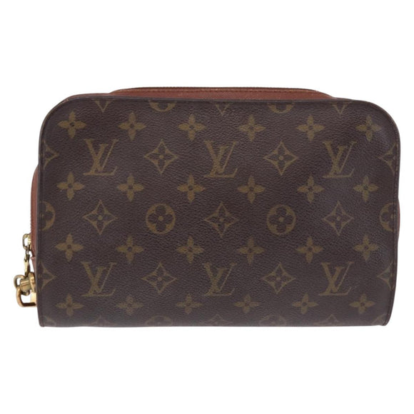 LOUIS VUITTON Monogram Orsay Clutch Bag M51790 LV Auth BA14345
