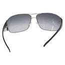 PRADA Sunglasses plastic White Brown Auth BA14346-2