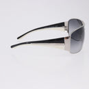 PRADA Sunglasses plastic White Brown Auth BA14346-5