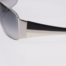 PRADA Sunglasses plastic White Brown Auth BA14346-8