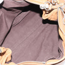 Chloe Paddington Hand Bag Leather Brown Gold Silver Auth BA14347V-10
