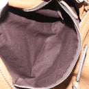 Chloe Paddington Hand Bag Leather Brown Gold Silver Auth BA14347V-25