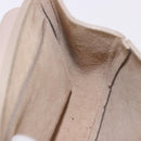 Chloe Drew Chain Shoulder Bag Leather Beige Gold Auth BA14348-19