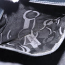 Salvatore Ferragamo Shoulder Bag Canvas Black Gold Auth BA14349A-11