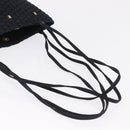 Salvatore Ferragamo Shoulder Bag Canvas Black Gold Auth BA14349A-7