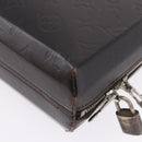LOUIS VUITTON Monogram Grasse Erwin Hand Bag Brown M46580 LV Auth BA14350-14