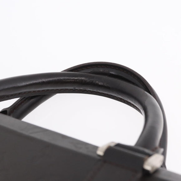 LOUIS VUITTON Monogram Grasse Erwin Hand Bag Brown M46580 LV Auth BA14350
