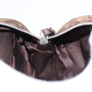 CHANEL New Travel Line Pouch Nylon Khaki CC Auth BA14351A-15