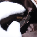CHANEL New Travel Line Pouch Nylon Khaki CC Auth BA14351A-17