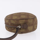 CHANEL New Travel Line Pouch Nylon Khaki CC Auth BA14351A-5