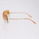 CHANEL Sunglasses metal Gold CC Auth BA14352M-9