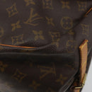 LOUIS VUITTON Monogram Saumur 35 Shoulder Bag M42254 LV Auth BA14354-8