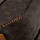 LOUIS VUITTON Monogram Saumur 35 Shoulder Bag M42254 LV Auth BA14354-15
