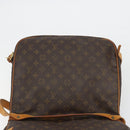 LOUIS VUITTON Monogram Saumur 35 Shoulder Bag M42254 LV Auth BA14354-20
