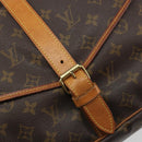 LOUIS VUITTON Monogram Saumur 35 Shoulder Bag M42254 LV Auth BA14354-22
