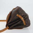 LOUIS VUITTON Monogram Saumur 35 Shoulder Bag M42254 LV Auth BA14354-4