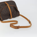 LOUIS VUITTON Monogram Saumur 35 Shoulder Bag M42254 LV Auth BA14354-7