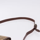 Burberrys Nova Check Shoulder Bag PVC Beige Gold Auth BA14355-8