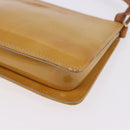 LOUIS VUITTON Monogram Vernis Lexington Pouch Beige M91010 LV Auth BA14356-11