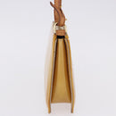 LOUIS VUITTON Monogram Vernis Lexington Pouch Beige M91010 LV Auth BA14356-4