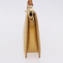 LOUIS VUITTON Monogram Vernis Lexington Pouch Beige M91010 LV Auth BA14356-5