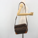 LOUIS VUITTON Monogram Nile Shoulder Bag M45244 LV Auth BA14357-25