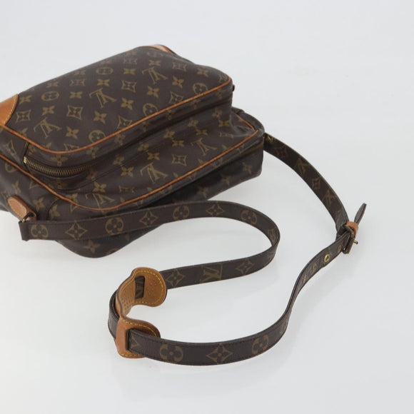 LOUIS VUITTON Monogram Nile Shoulder Bag M45244 LV Auth BA14357