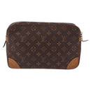 LOUIS VUITTON Monogram Compiegne 28 Clutch Bag M51845 LV Auth BA14359-2