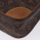 LOUIS VUITTON Monogram Compiegne 28 Clutch Bag M51845 LV Auth BA14359-8