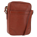 LOUIS VUITTON Epi Danube Shoulder Bag Brown M51694 LV Auth BA14360-1