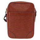 LOUIS VUITTON Epi Danube Shoulder Bag Brown M51694 LV Auth BA14360-13