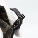 FENDI Zucca Canvas Mamma Baguette Shoulder Bag Brown Black Auth BA14364SAV-14