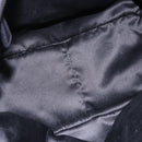 Miu Miu Hand Bag Leather Navy Silver Auth BA14365A-10