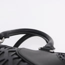 Miu Miu Hand Bag Leather Navy Silver Auth BA14365A-14