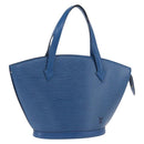 LOUIS VUITTON Epi Saint Jacques Shoulder Bag Blue M52275 LV Auth BA14366A-1
