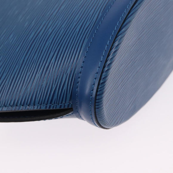 LOUIS VUITTON Epi Saint Jacques Shoulder Bag Blue M52275 LV Auth BA14366A