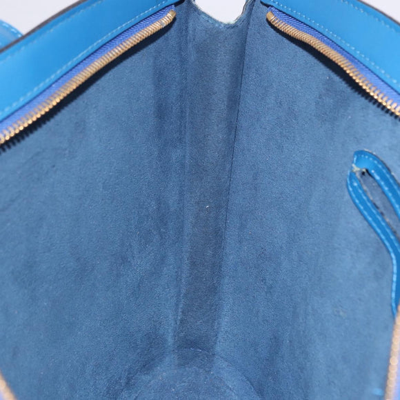 LOUIS VUITTON Epi Saint Jacques Shoulder Bag Blue M52275 LV Auth BA14366A