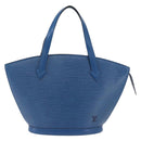 LOUIS VUITTON Epi Saint Jacques Shoulder Bag Blue M52275 LV Auth BA14366A-13