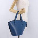 LOUIS VUITTON Epi Saint Jacques Shoulder Bag Blue M52275 LV Auth BA14366A-21