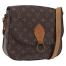 LOUIS VUITTON Monogram Saint Cloud GM Shoulder Bag M51242 LV Auth BA14367-1