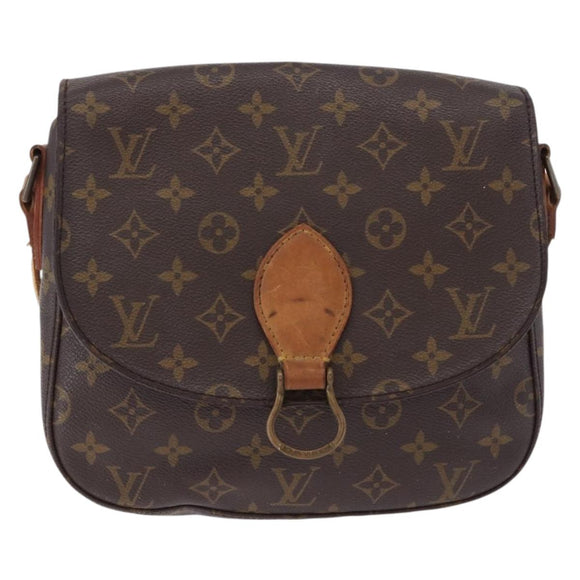 LOUIS VUITTON Monogram Saint Cloud GM Shoulder Bag M51242 LV Auth BA14367