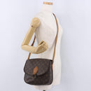 LOUIS VUITTON Monogram Saint Cloud GM Shoulder Bag M51242 LV Auth BA14367-27