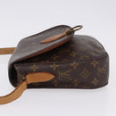 LOUIS VUITTON Monogram Saint Cloud GM Shoulder Bag M51242 LV Auth BA14367-4