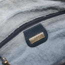 GUCCI GG Supreme Shoulder Bag PVC Navy Gold 001 56 0942 Auth BA14373-19
