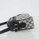 GUCCI GG Supreme Shoulder Bag PVC Navy Gold 001 56 0942 Auth BA14373-4