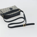 GUCCI GG Supreme Shoulder Bag PVC Navy Gold 001 56 0942 Auth BA14373-7