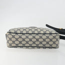 GUCCI GG Supreme Shoulder Bag PVC Navy Gold 001 56 0942 Auth BA14373-5